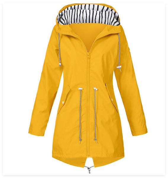 Damen wasserdichte Winterjacke | Lange