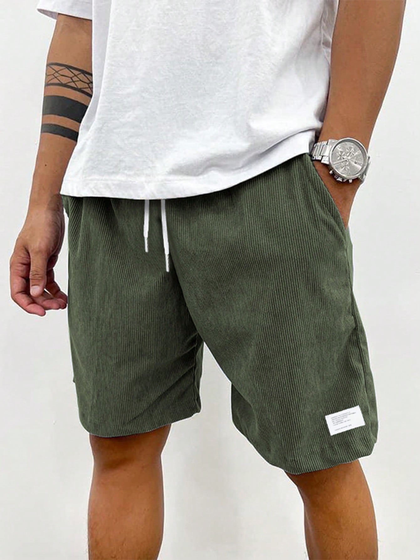 Herren Lässige Strandshorts | Mit Kordelzug