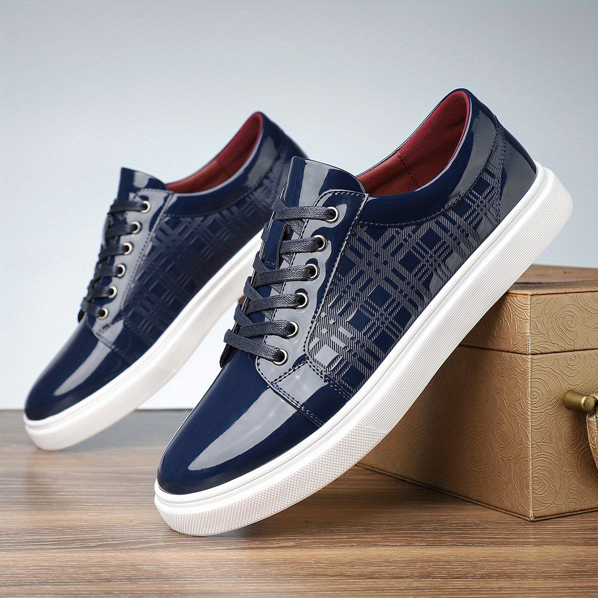 Herren Bequem Sommer Sneaker | Flat