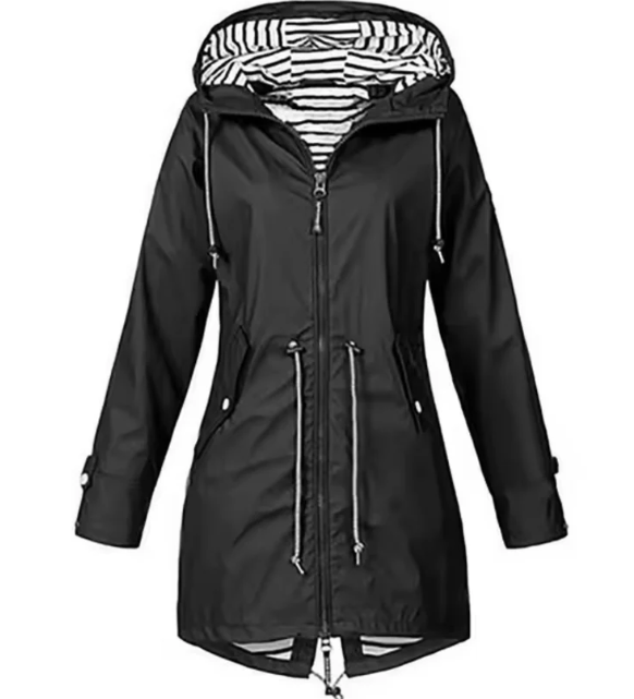 Damen wasserdichte Winterjacke | Lange