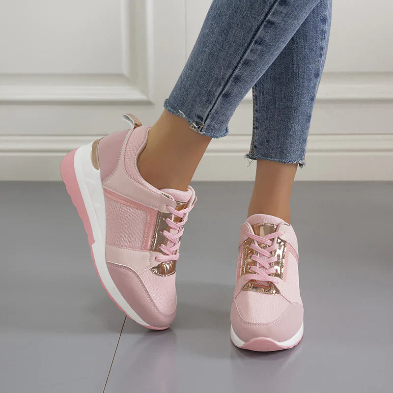Damen Modische Sneaker | Plateau Keil