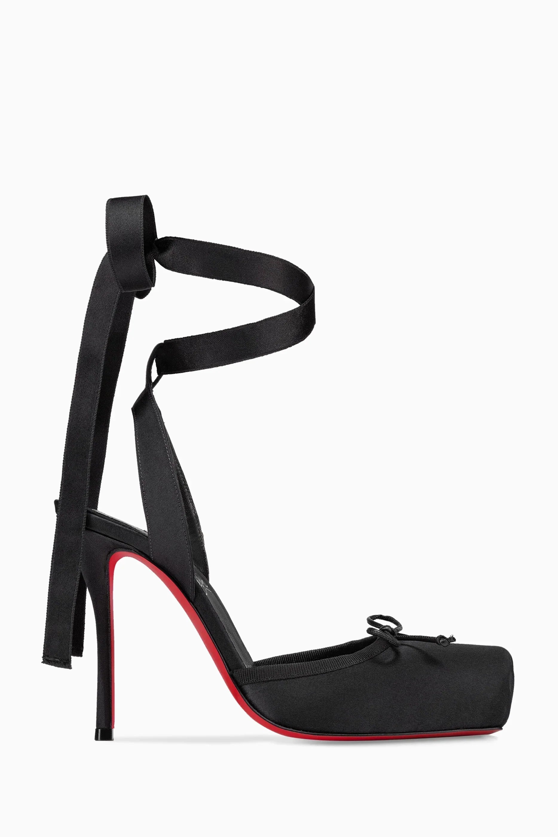 Damen Ballett Stil High Heels | Quadratische Spitze
