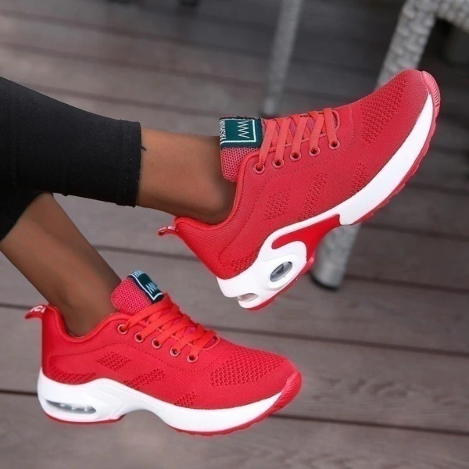 Damen Lässige Lauf Sneaker | Schnürverschluss
