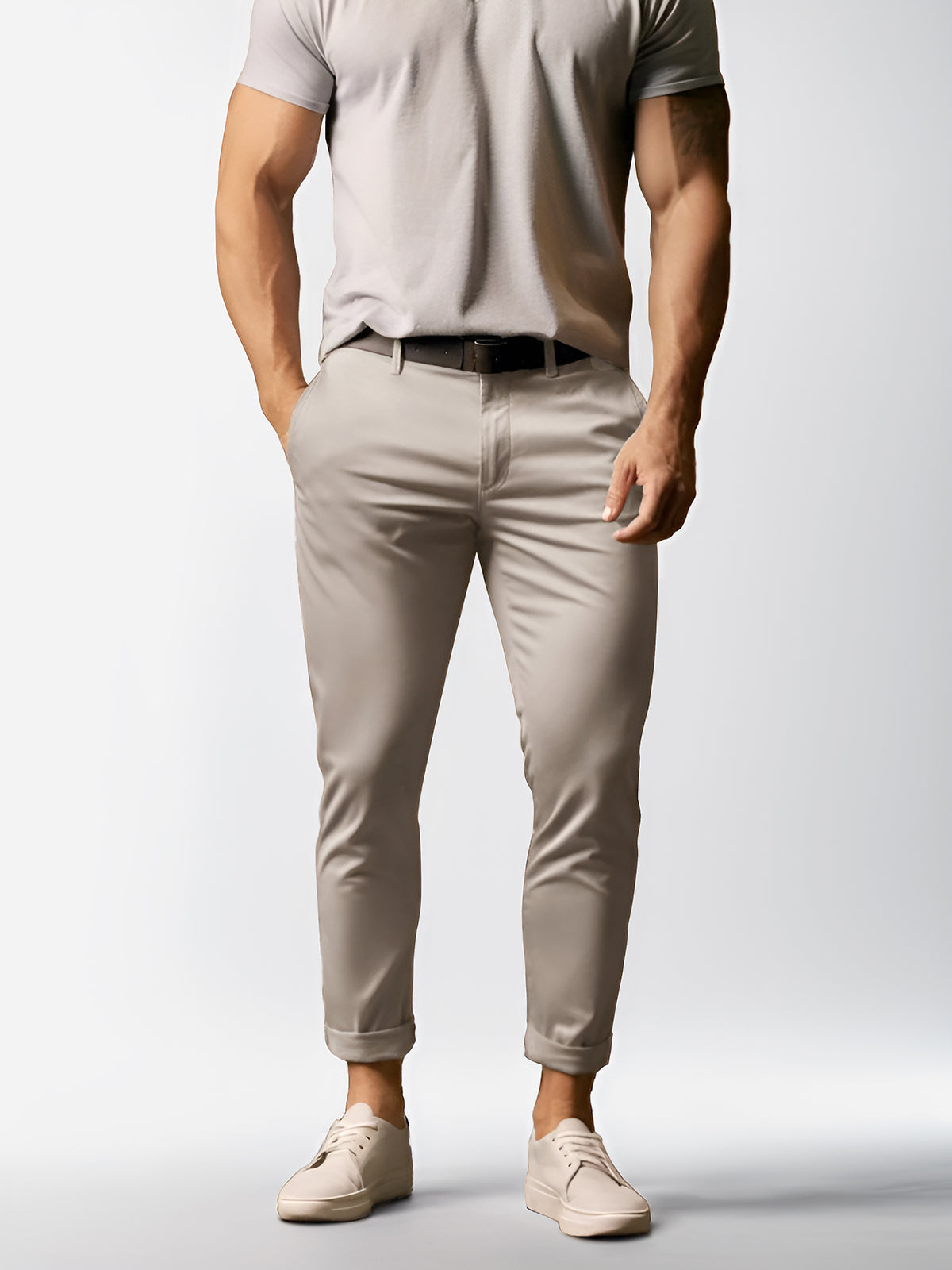 Herren Chino Hose | Lang