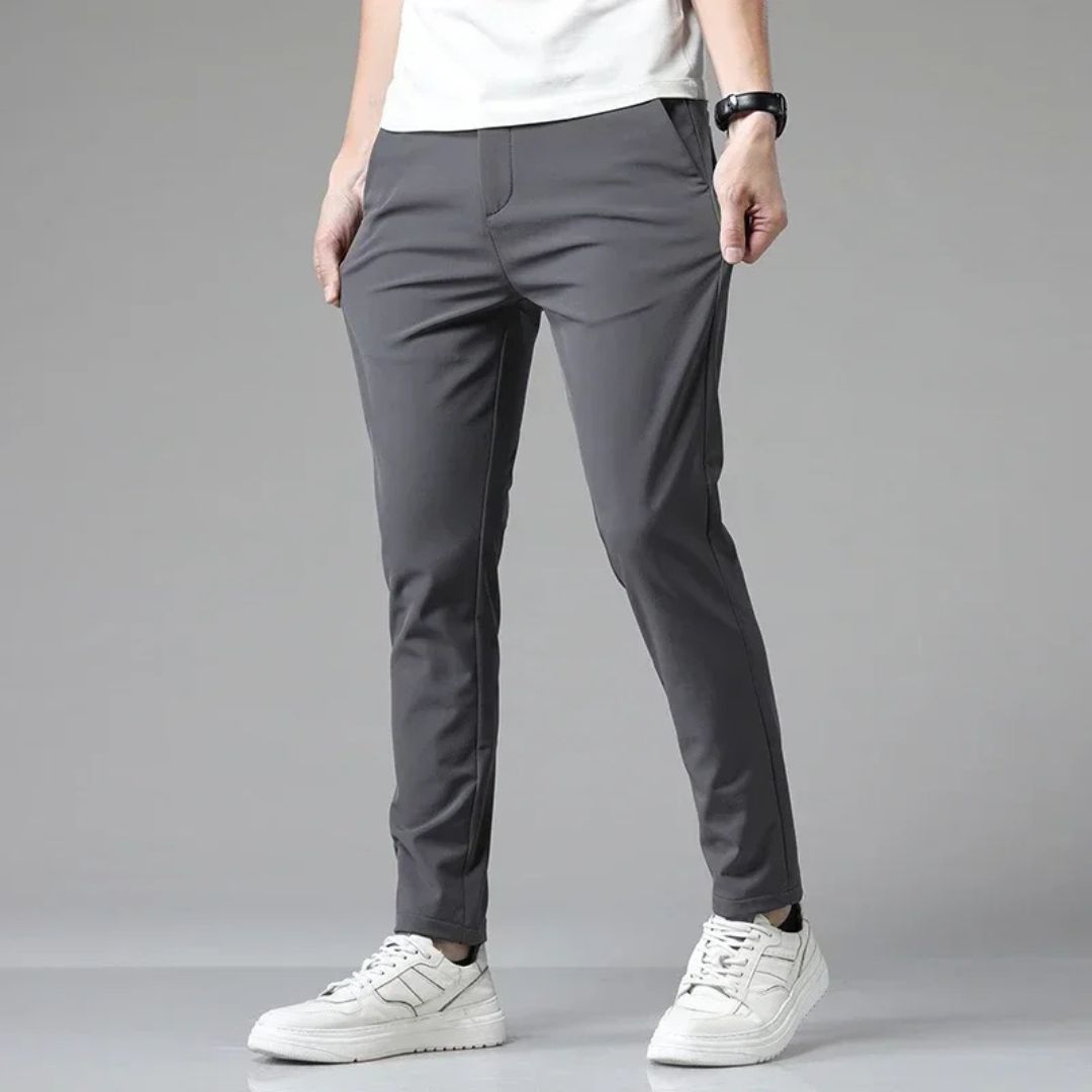 Herren Business Lässig Chino Hose | Schmale Passform