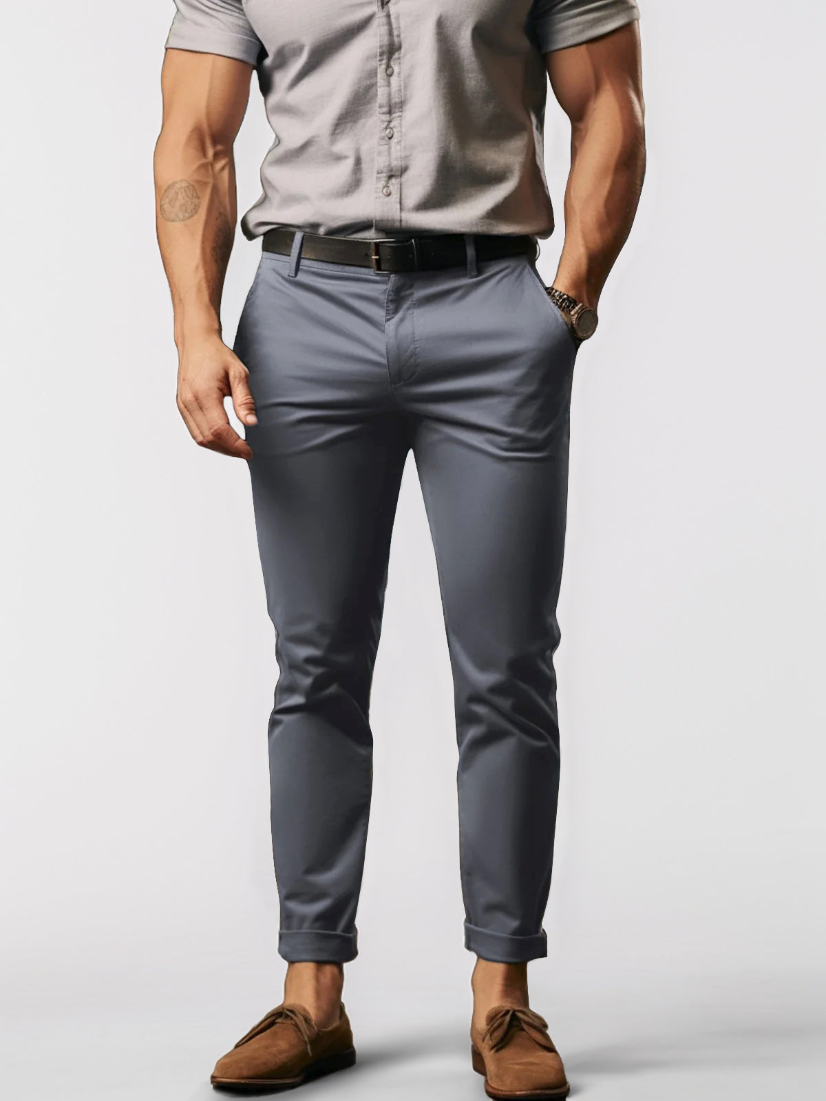 Herren Chino Hose | Lang