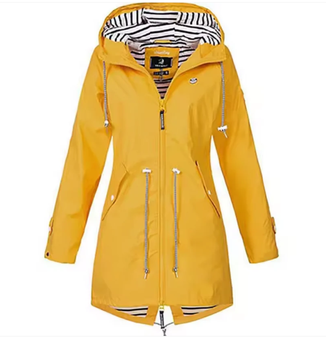 Damen wasserdichte Winterjacke | Lange