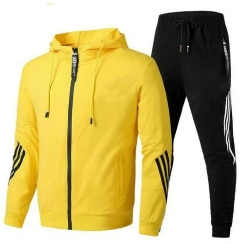 Herren Sportlich Jogginganzug | Zweiteiliges Set