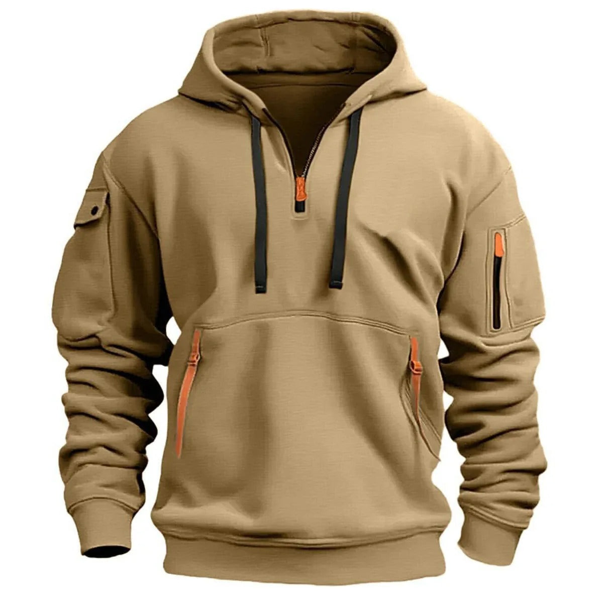 Herren Modern Hoodie | Zipper
