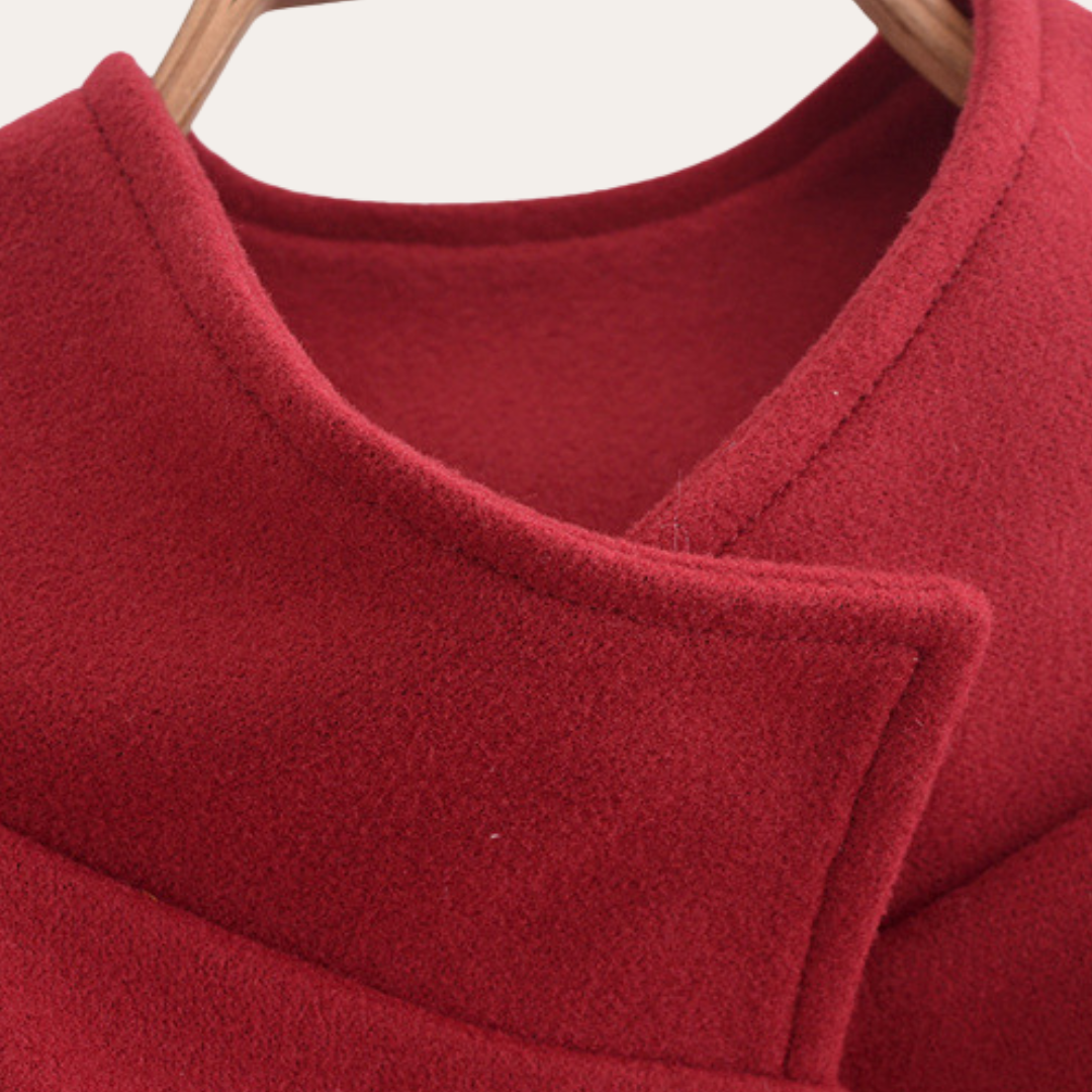 Damen Modern Cape Mantel | Winter