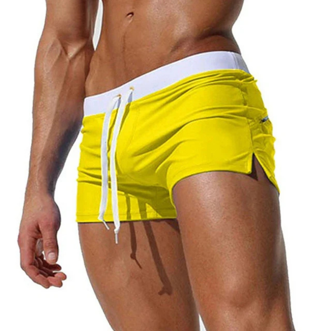Herren Sommer Badeshorts | mit Kordelzug