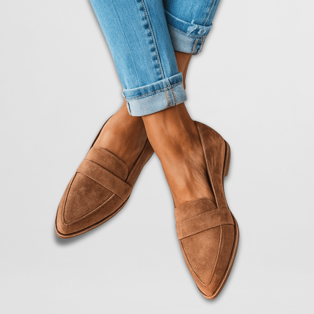 Damen Lässige Flache Loafers | Spitz Zulaufend