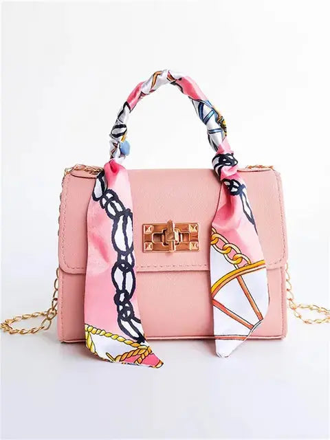 Damen Handtasche | mit Schal-Detail