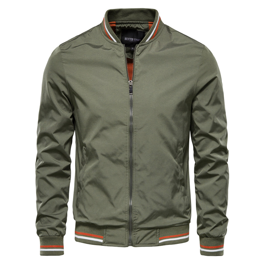 Herren Schlanke Passform Übergangsjacke | Langarm