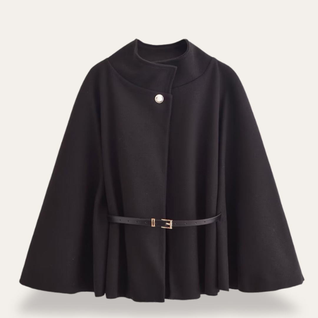 Damen Modern Cape Mantel | Winter