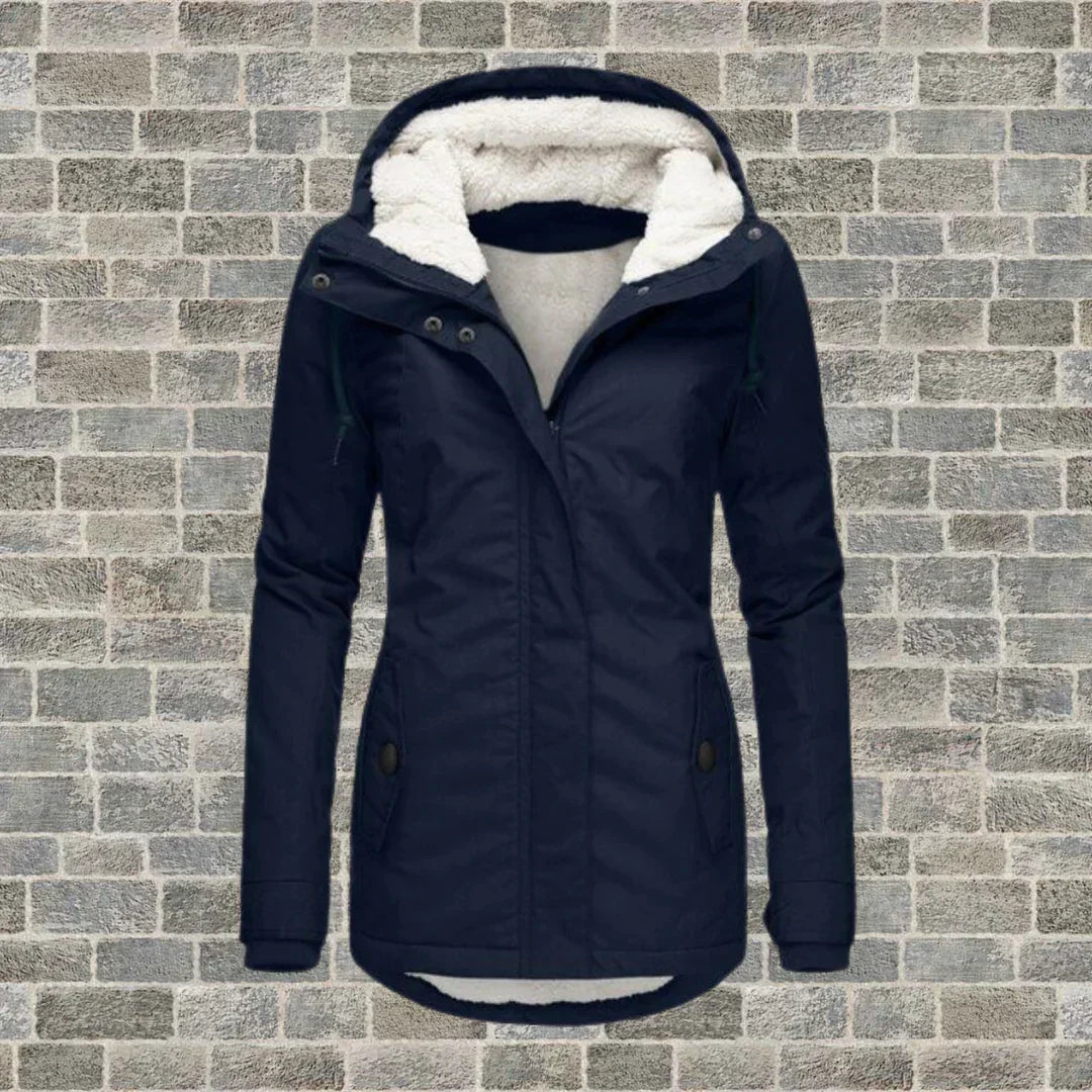 Damen Lange Winterjacke | Warm
