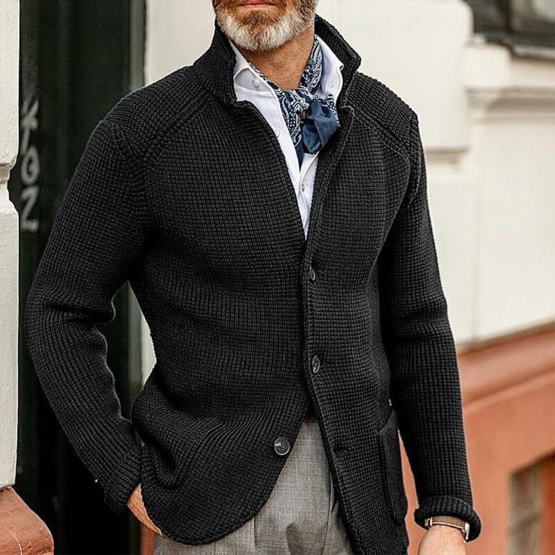 Herren Strick Cardigan | Elegant