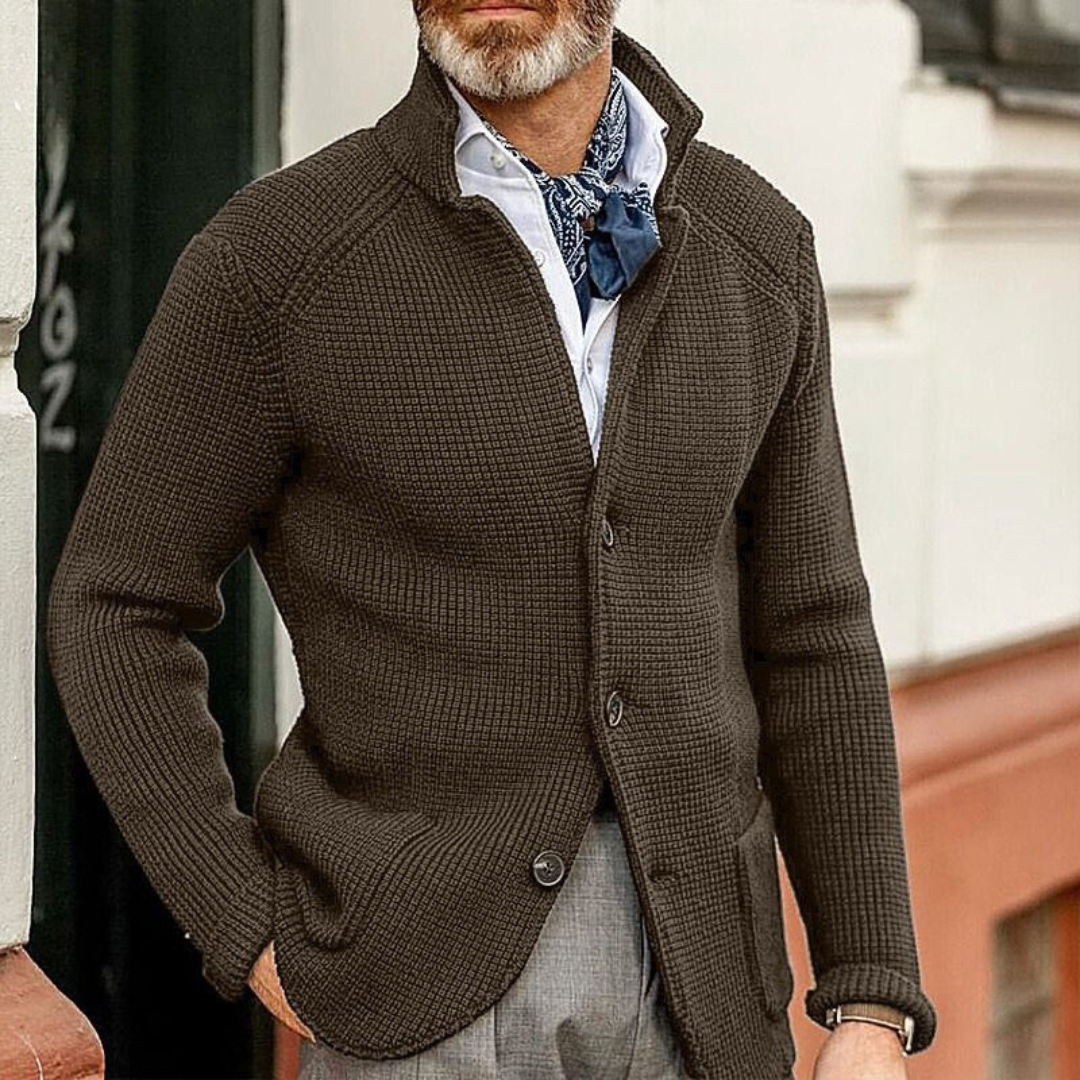 Herren Strick Cardigan | Elegant