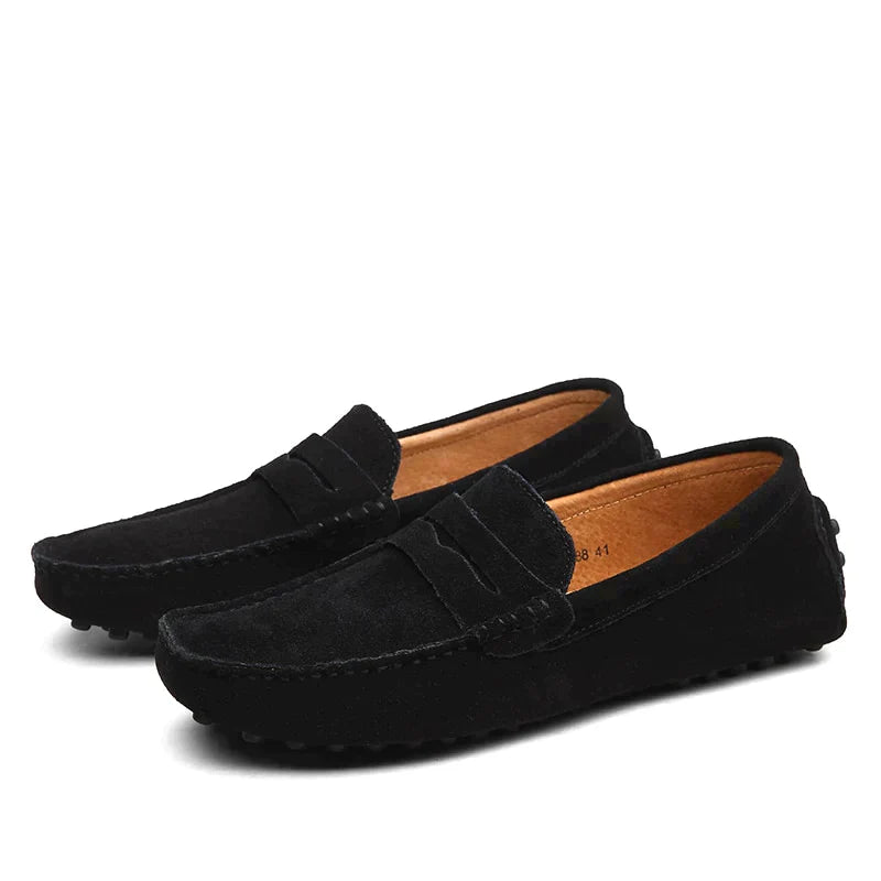 Herren Business Casual Flache Loafers | Lässig