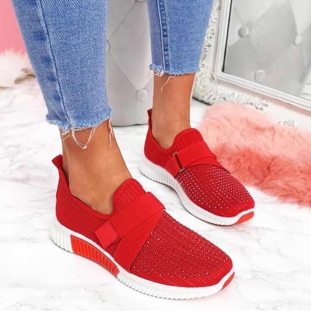 Damen Bequeme Schuhe | mit Klettverschluss