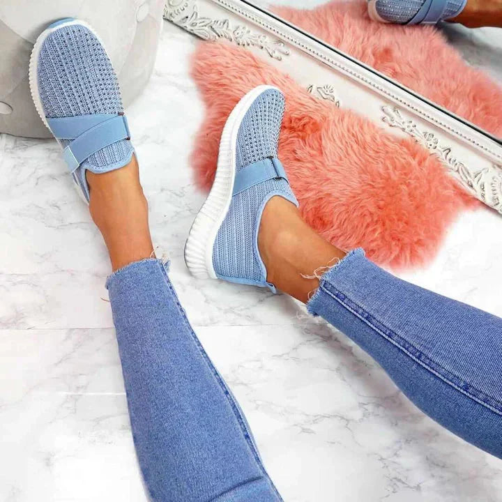 Damen Bequeme Schuhe | mit Klettverschluss