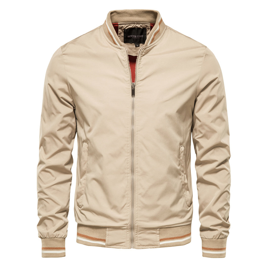 Herren Schlanke Passform Übergangsjacke | Langarm