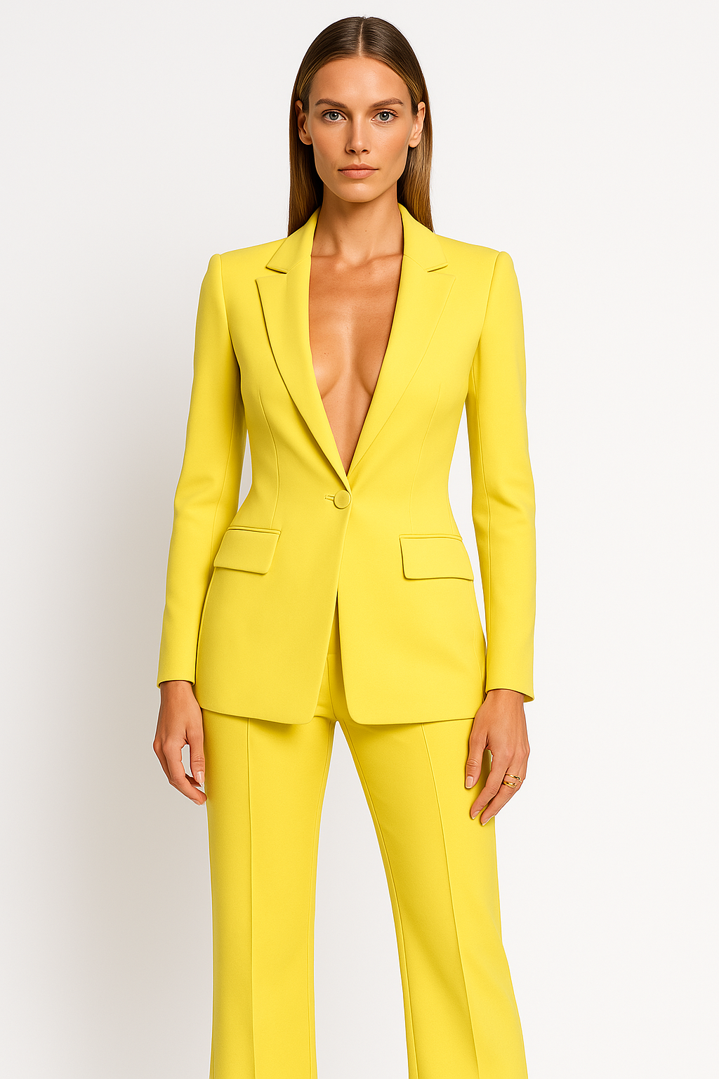 Damen Zweiteiler Büro Hosenanzug | Blazer und Hose