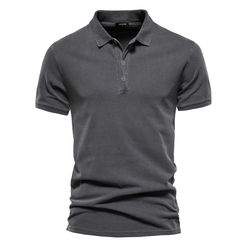 Herren Klassisches Schmale Passform Polo-Shirt | Kurzarm