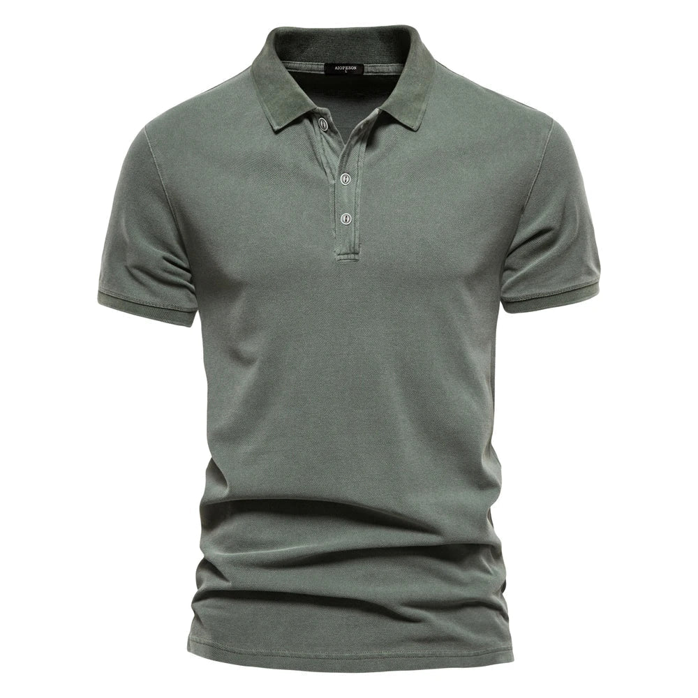 Herren Klassisches Schmale Passform Polo-Shirt | Kurzarm