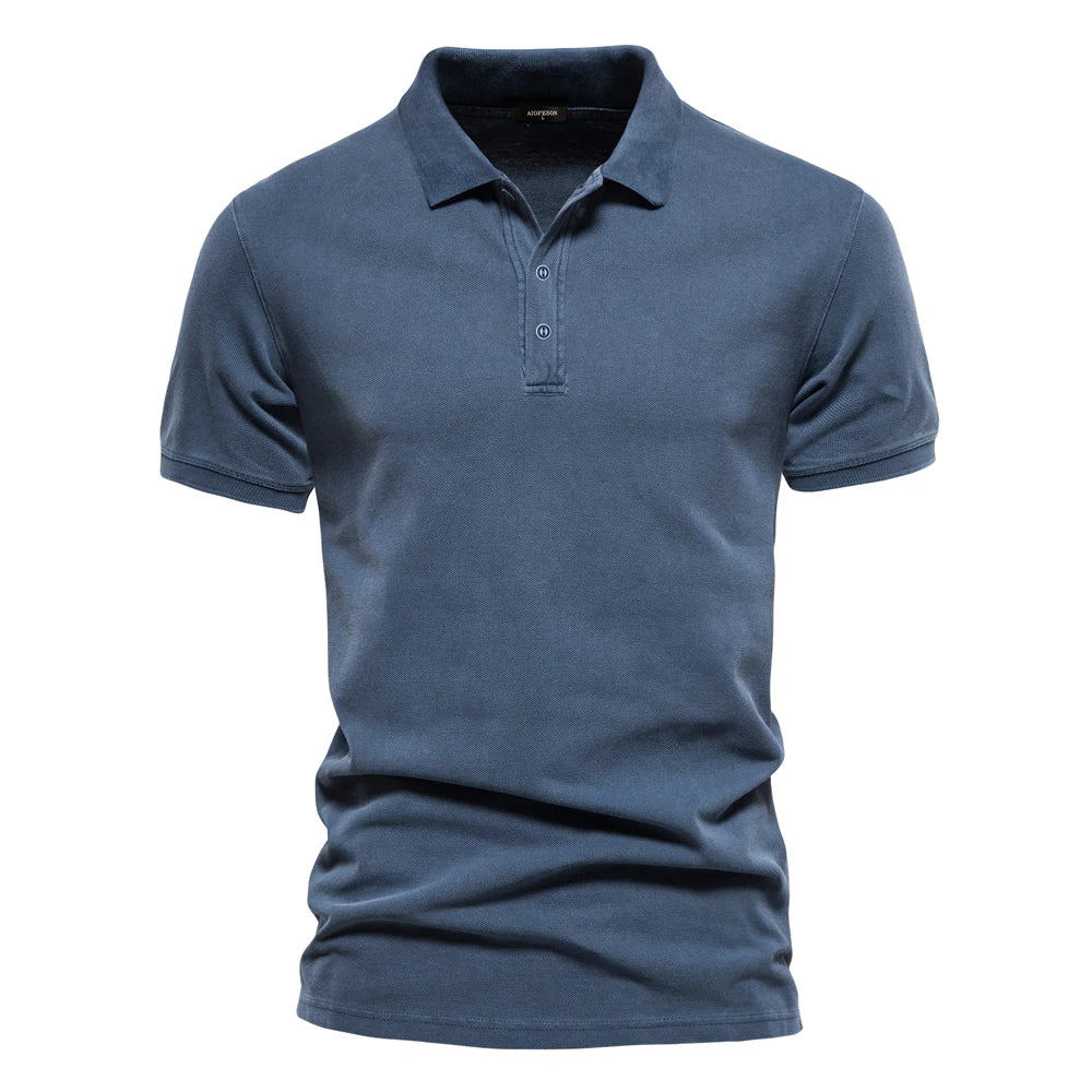 Herren Klassisches Schmale Passform Polo-Shirt | Kurzarm