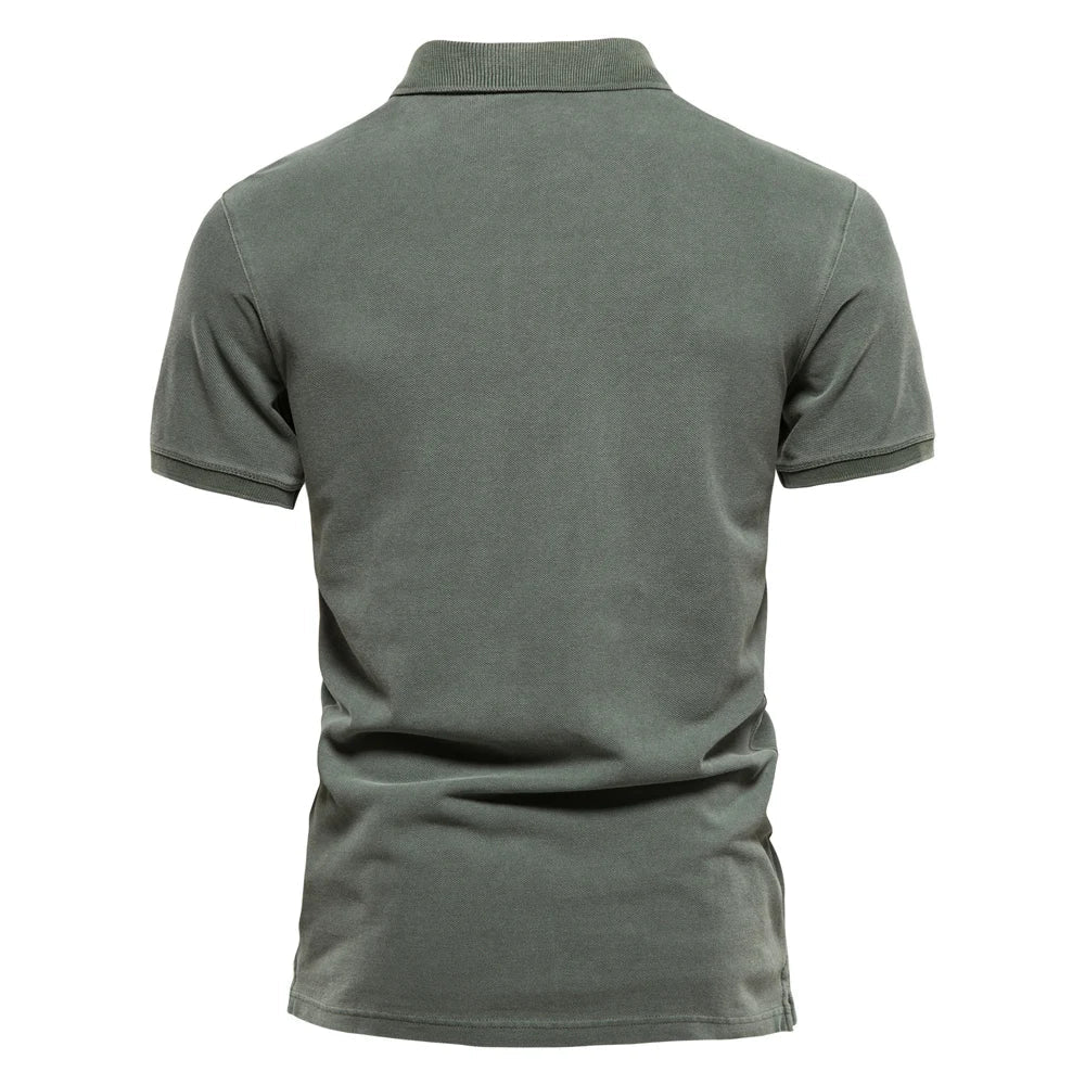 Herren Klassisches Schmale Passform Polo-Shirt | Kurzarm