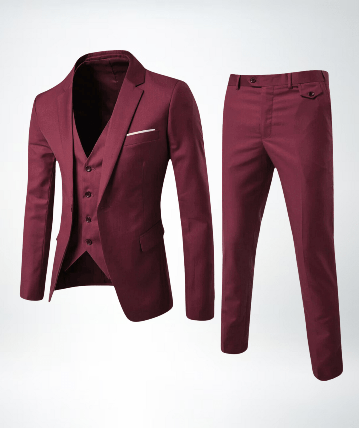 Herren Dreiteiliger Business Anzug | Formell