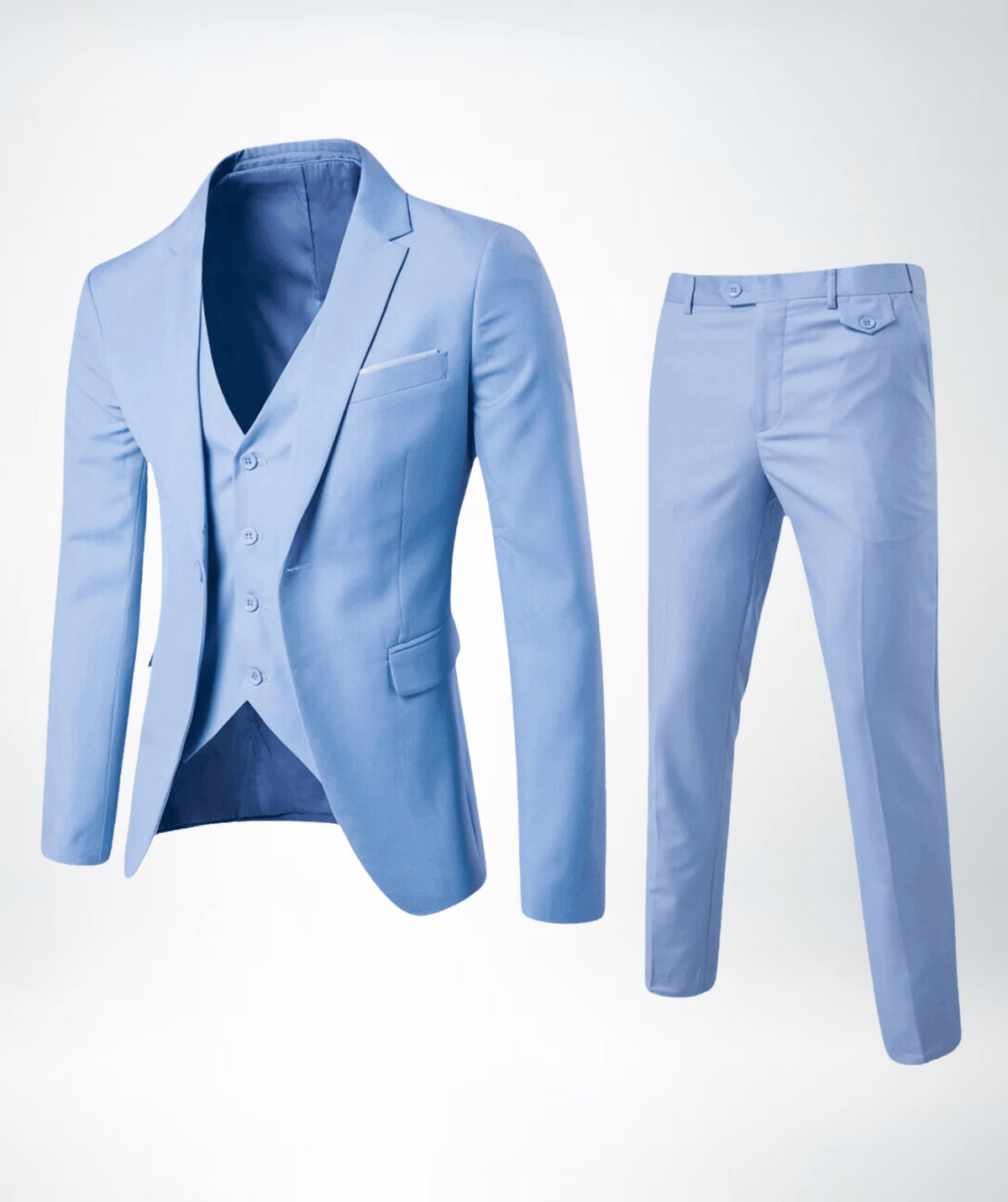 Herren Dreiteiliger Business Anzug | Formell