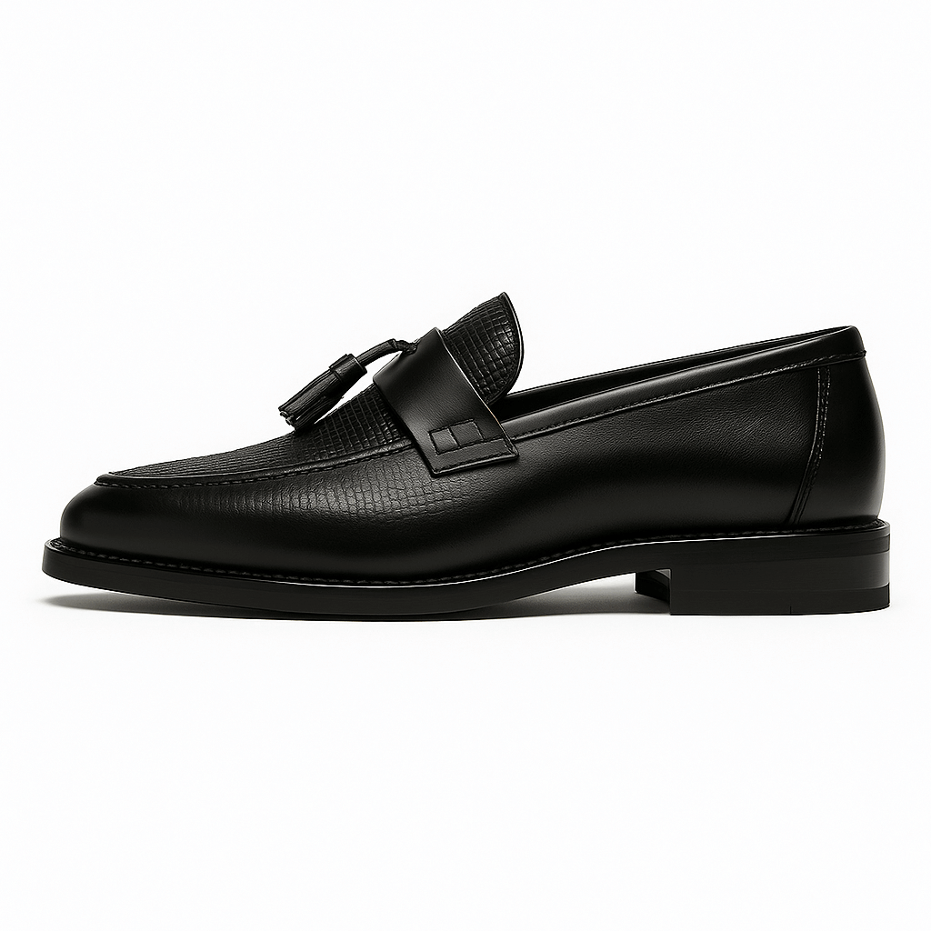 Herren Business Lässig Loafers mit Quasten | Reinschlüpfen