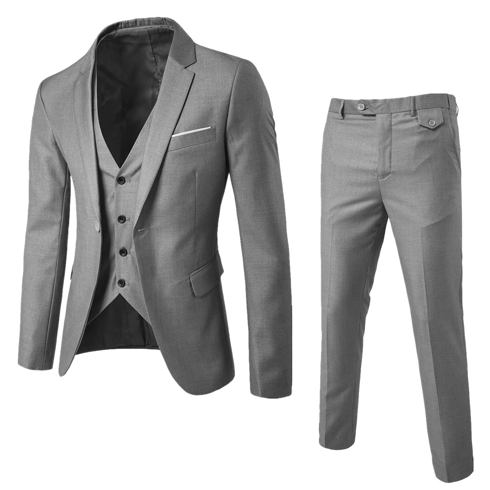 Herren Modern Hochzeits Anzug | Slim Fit