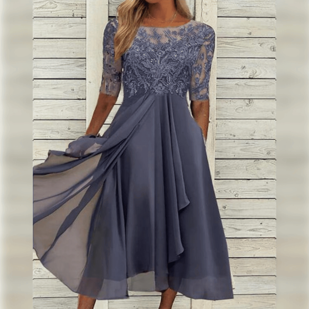 Damen Hochzeitsgast Kleid | Midi