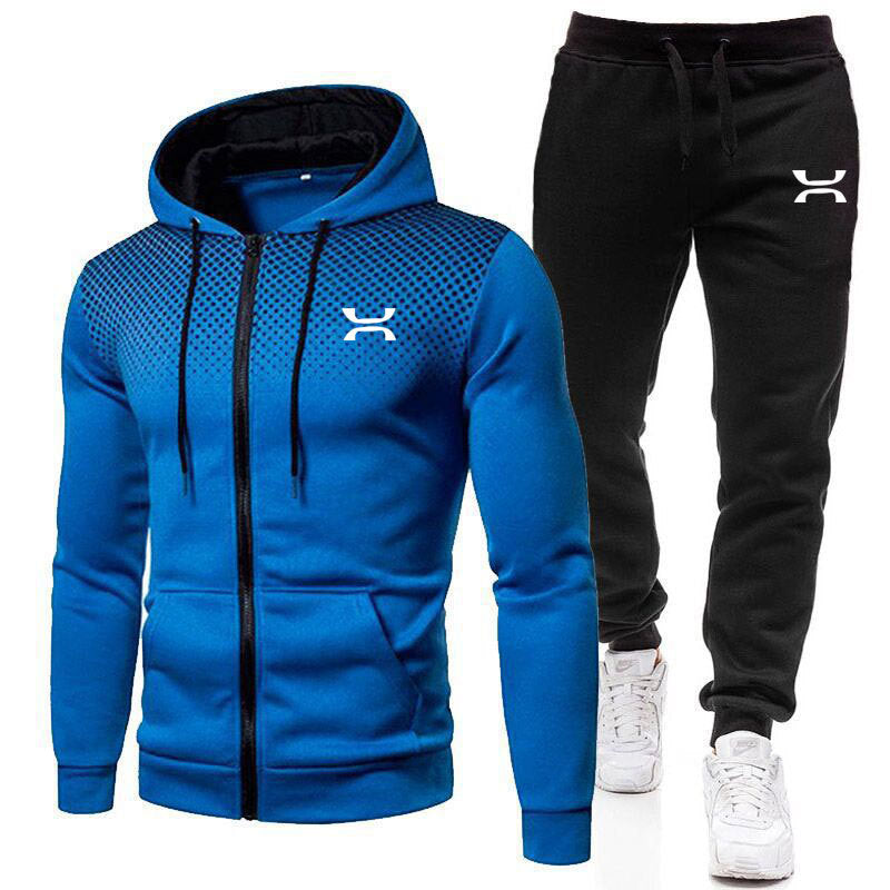 Herren Sportlich Trainingsanzug | Zweiteiliges Set