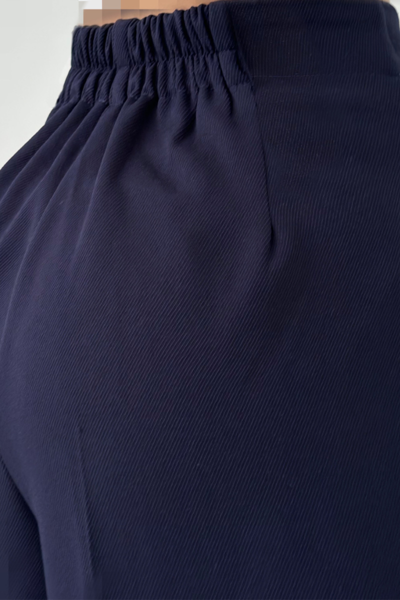 Damen Baggy Hoch Tailliert Hose | Weit Bein