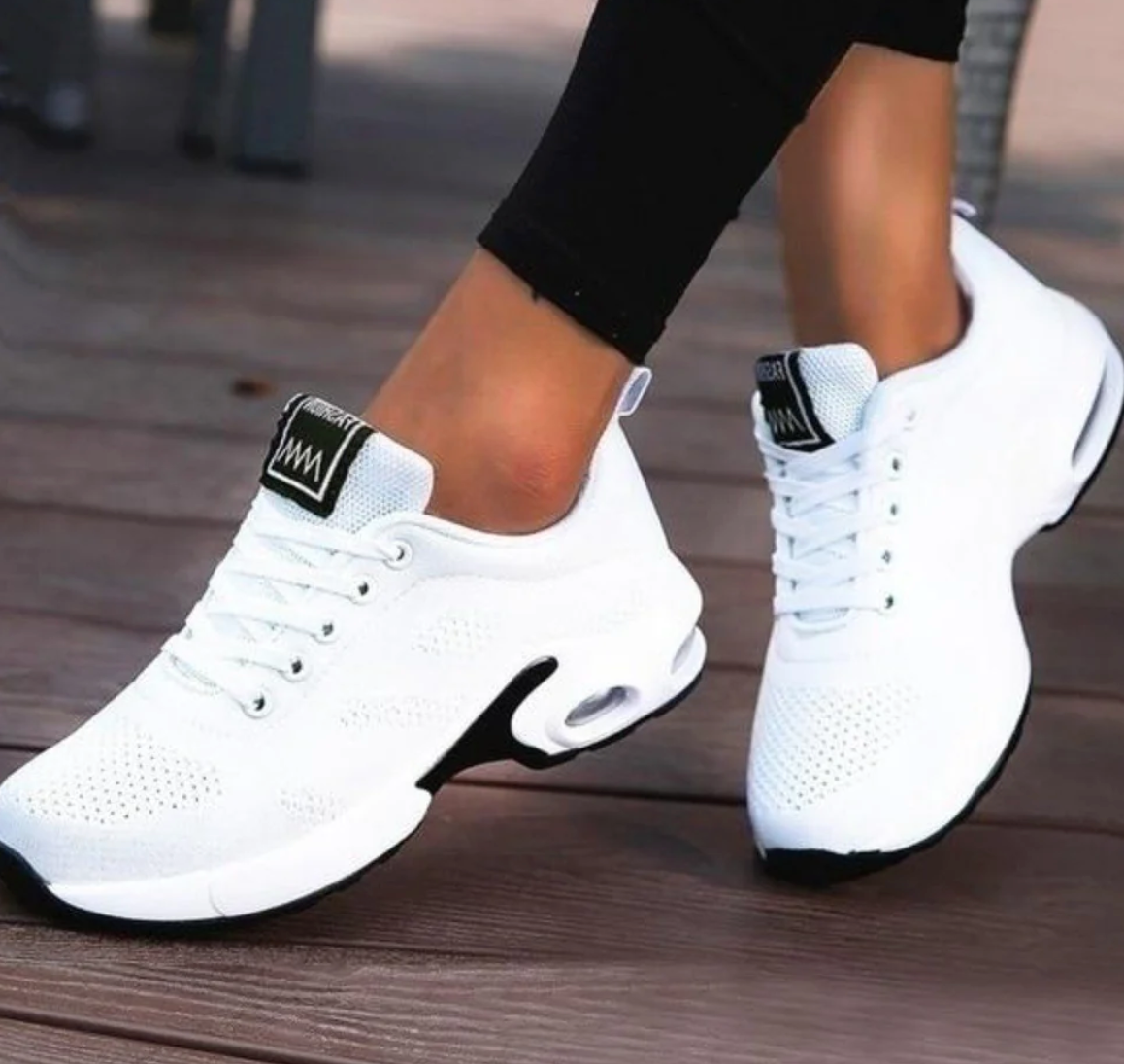Damen Gehen Sneaker | Schnürverschluss