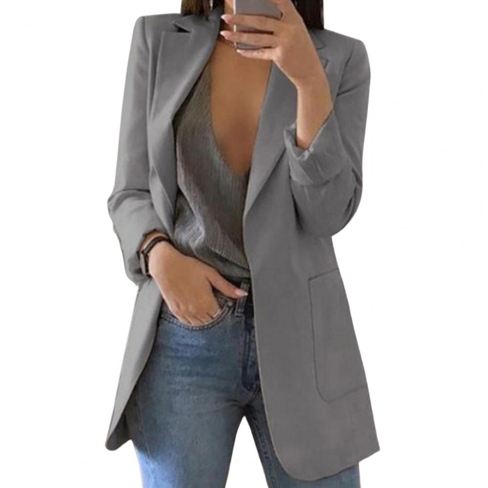 Damen Lang Blazer Jacke | Arbeit