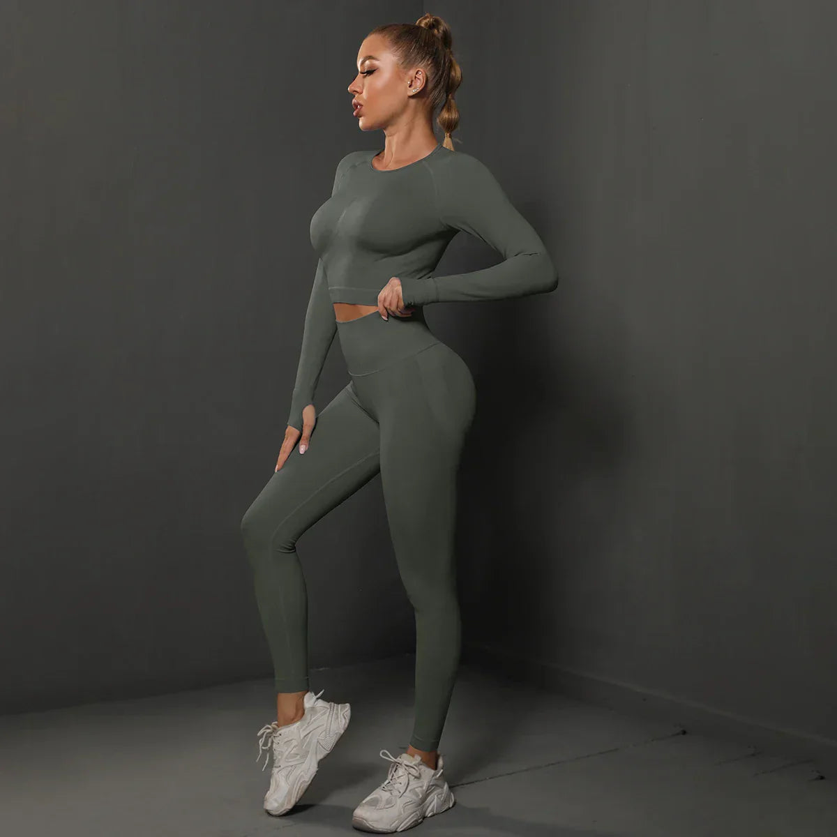 Damen Sportlich Jogginganzug | Zweiteiliges Set