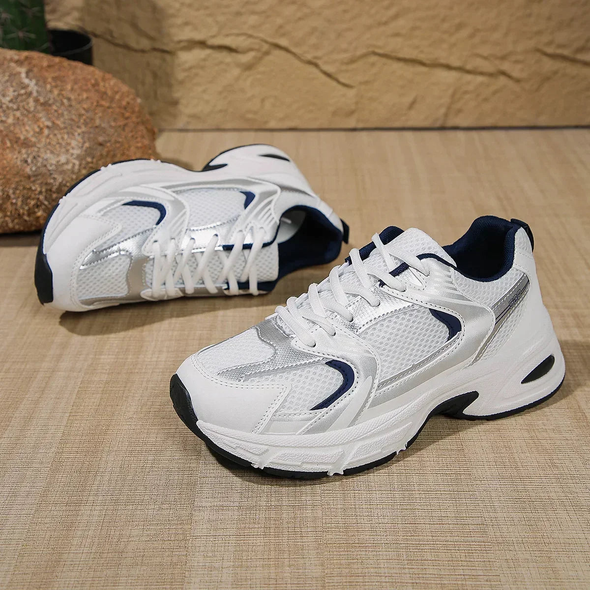 Damen Chunky-Sneaker | Schnürverschluss