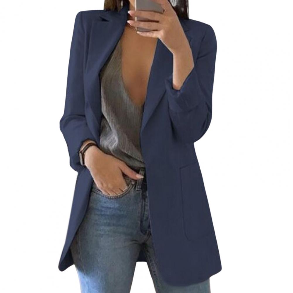 Damen Lang Blazer Jacke | Arbeit