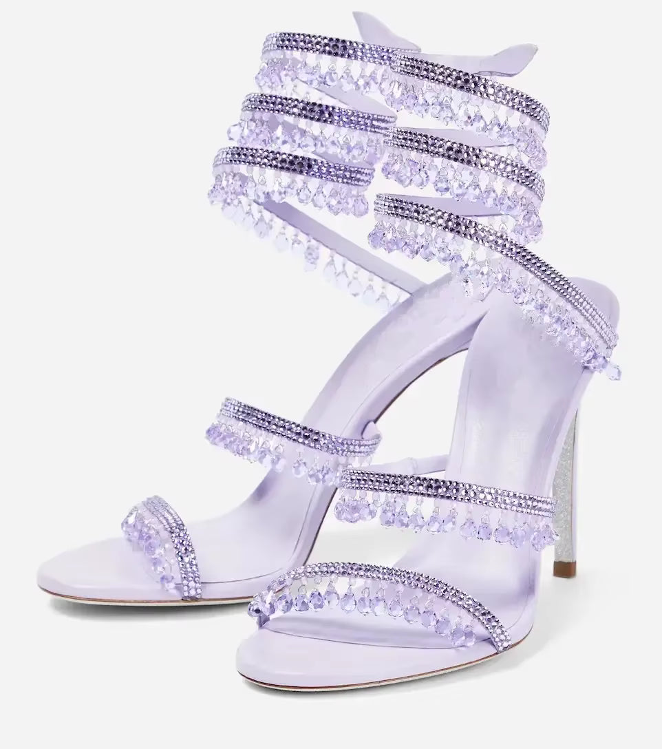 Damen Stiletto Sandalen | mit Hohen Absätzen