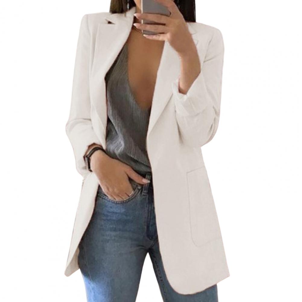 Damen Lang Blazer Jacke | Arbeit