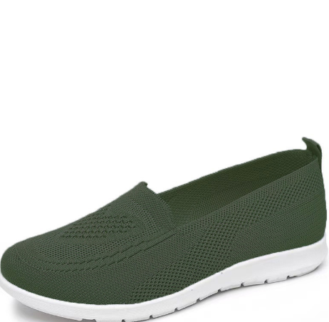 Damen Gestrickt Reinschlüpfen Schuhe | Flach