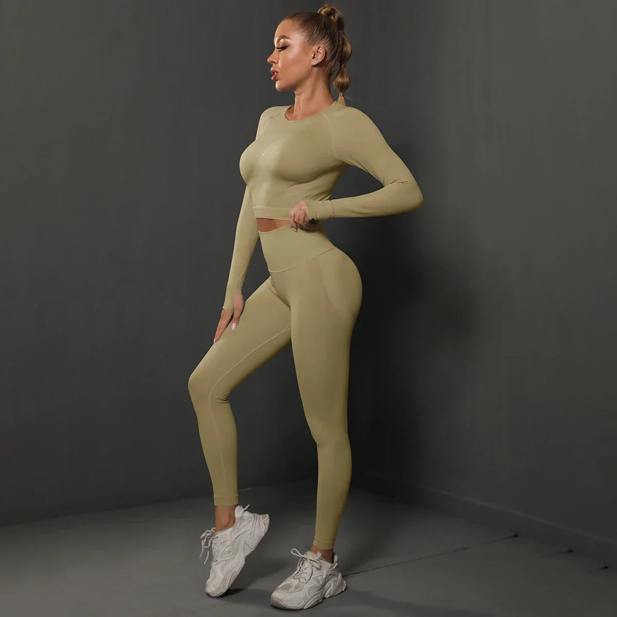 Damen Sportlich Jogginganzug | Zweiteiliges Set