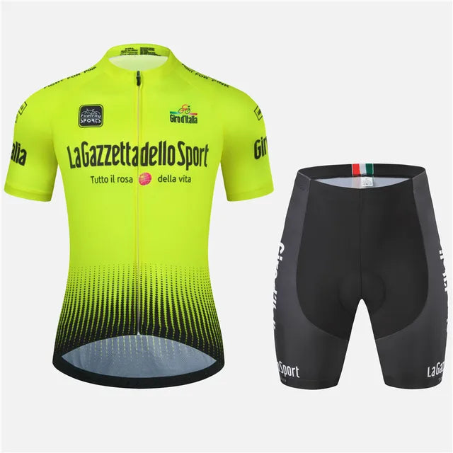Damen Zweiteiliges Radsportbekleidung Set | Trikot und Shorts