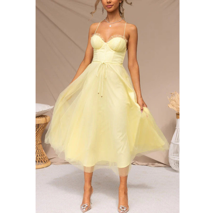 Damen Party Festliches Kleid | Midi