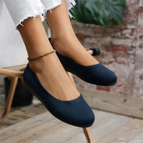 Damen Flach Schlupfschuhe | Ballettschuhe